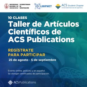 Taller de artículos científicos de ACS Publications - Universidad Nacional de Ingeniería (UNI)