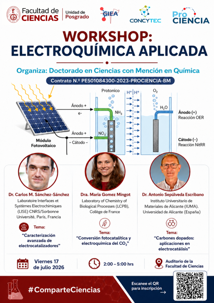 Workshop: "Electroquímica Aplicada"